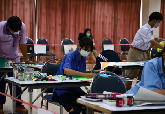 ภาพกิจกรรม  คณะวิทยาศาสตร์และเทคโนโลยีมหาวิทยาลัยราชภัฏกำแพงเพชร จัดงานสัปดาห์วิทยาศาสตร์แห่งชาติ ส่วนภูมิภาค ประจำปี 2565