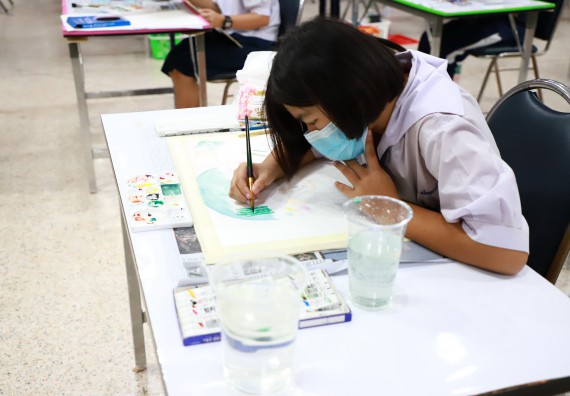 ภาพกิจกรรม  คณะวิทยาศาสตร์และเทคโนโลยีมหาวิทยาลัยราชภัฏกำแพงเพชร จัดงานสัปดาห์วิทยาศาสตร์แห่งชาติ ส่วนภูมิภาค ประจำปี 2565