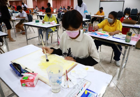 ภาพกิจกรรม  คณะวิทยาศาสตร์และเทคโนโลยีมหาวิทยาลัยราชภัฏกำแพงเพชร จัดงานสัปดาห์วิทยาศาสตร์แห่งชาติ ส่วนภูมิภาค ประจำปี 2565