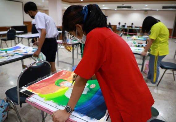 ภาพกิจกรรม  คณะวิทยาศาสตร์และเทคโนโลยีมหาวิทยาลัยราชภัฏกำแพงเพชร จัดงานสัปดาห์วิทยาศาสตร์แห่งชาติ ส่วนภูมิภาค ประจำปี 2565