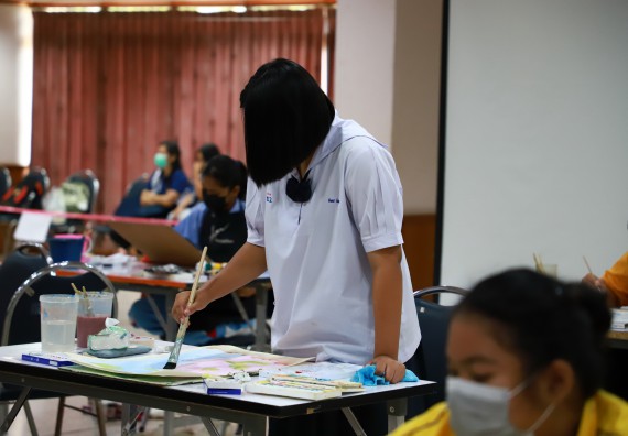 ภาพกิจกรรม  คณะวิทยาศาสตร์และเทคโนโลยีมหาวิทยาลัยราชภัฏกำแพงเพชร จัดงานสัปดาห์วิทยาศาสตร์แห่งชาติ ส่วนภูมิภาค ประจำปี 2565