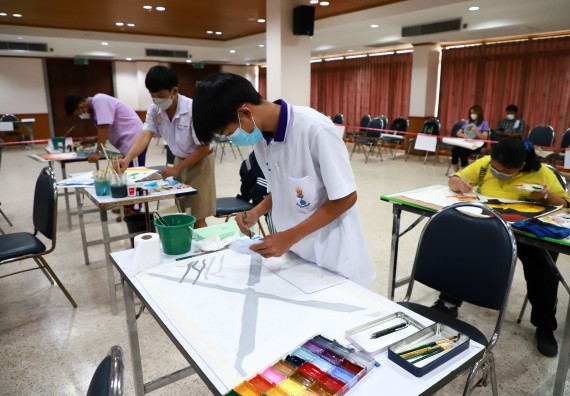 ภาพกิจกรรม  คณะวิทยาศาสตร์และเทคโนโลยีมหาวิทยาลัยราชภัฏกำแพงเพชร จัดงานสัปดาห์วิทยาศาสตร์แห่งชาติ ส่วนภูมิภาค ประจำปี 2565
