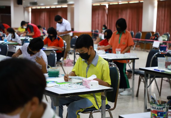 ภาพกิจกรรม  คณะวิทยาศาสตร์และเทคโนโลยีมหาวิทยาลัยราชภัฏกำแพงเพชร จัดงานสัปดาห์วิทยาศาสตร์แห่งชาติ ส่วนภูมิภาค ประจำปี 2565