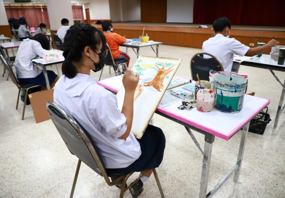 ภาพกิจกรรม  คณะวิทยาศาสตร์และเทคโนโลยีมหาวิทยาลัยราชภัฏกำแพงเพชร จัดงานสัปดาห์วิทยาศาสตร์แห่งชาติ ส่วนภูมิภาค ประจำปี 2565