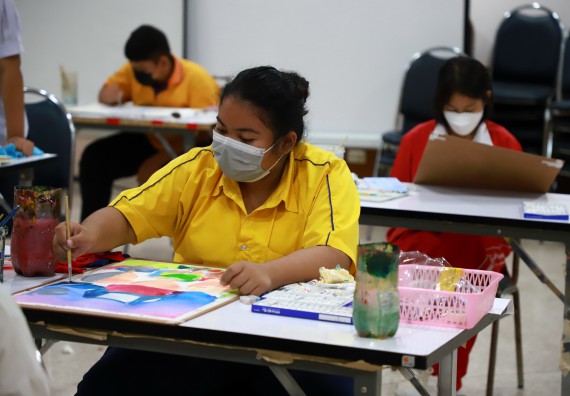 ภาพกิจกรรม  คณะวิทยาศาสตร์และเทคโนโลยีมหาวิทยาลัยราชภัฏกำแพงเพชร จัดงานสัปดาห์วิทยาศาสตร์แห่งชาติ ส่วนภูมิภาค ประจำปี 2565