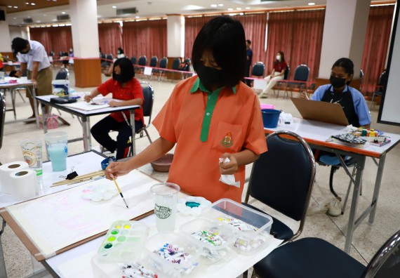 ภาพกิจกรรม  คณะวิทยาศาสตร์และเทคโนโลยีมหาวิทยาลัยราชภัฏกำแพงเพชร จัดงานสัปดาห์วิทยาศาสตร์แห่งชาติ ส่วนภูมิภาค ประจำปี 2565