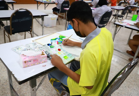 ภาพกิจกรรม  คณะวิทยาศาสตร์และเทคโนโลยีมหาวิทยาลัยราชภัฏกำแพงเพชร จัดงานสัปดาห์วิทยาศาสตร์แห่งชาติ ส่วนภูมิภาค ประจำปี 2565