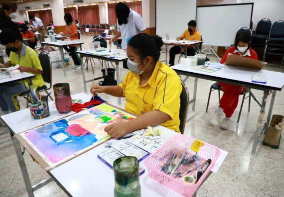 ภาพกิจกรรม  คณะวิทยาศาสตร์และเทคโนโลยีมหาวิทยาลัยราชภัฏกำแพงเพชร จัดงานสัปดาห์วิทยาศาสตร์แห่งชาติ ส่วนภูมิภาค ประจำปี 2565
