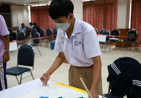 ภาพกิจกรรม  คณะวิทยาศาสตร์และเทคโนโลยีมหาวิทยาลัยราชภัฏกำแพงเพชร จัดงานสัปดาห์วิทยาศาสตร์แห่งชาติ ส่วนภูมิภาค ประจำปี 2565