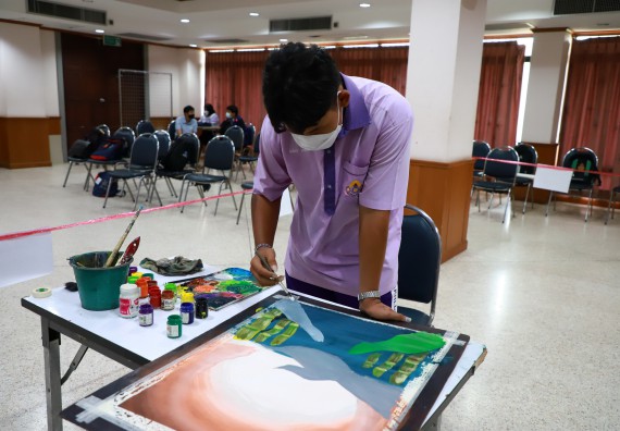 ภาพกิจกรรม  คณะวิทยาศาสตร์และเทคโนโลยีมหาวิทยาลัยราชภัฏกำแพงเพชร จัดงานสัปดาห์วิทยาศาสตร์แห่งชาติ ส่วนภูมิภาค ประจำปี 2565