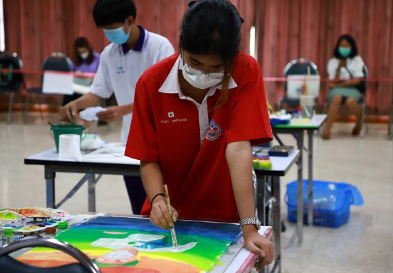 ภาพกิจกรรม  คณะวิทยาศาสตร์และเทคโนโลยีมหาวิทยาลัยราชภัฏกำแพงเพชร จัดงานสัปดาห์วิทยาศาสตร์แห่งชาติ ส่วนภูมิภาค ประจำปี 2565