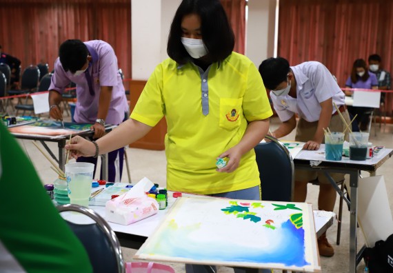 ภาพกิจกรรม  คณะวิทยาศาสตร์และเทคโนโลยีมหาวิทยาลัยราชภัฏกำแพงเพชร จัดงานสัปดาห์วิทยาศาสตร์แห่งชาติ ส่วนภูมิภาค ประจำปี 2565