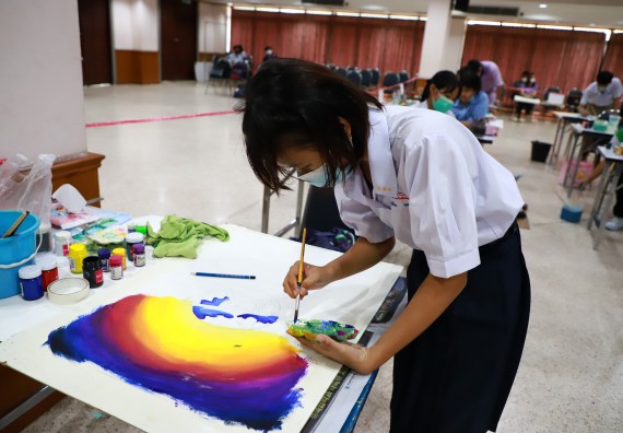 ภาพกิจกรรม  คณะวิทยาศาสตร์และเทคโนโลยีมหาวิทยาลัยราชภัฏกำแพงเพชร จัดงานสัปดาห์วิทยาศาสตร์แห่งชาติ ส่วนภูมิภาค ประจำปี 2565