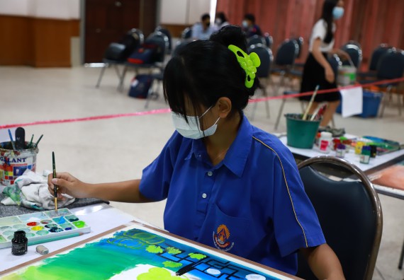 ภาพกิจกรรม  คณะวิทยาศาสตร์และเทคโนโลยีมหาวิทยาลัยราชภัฏกำแพงเพชร จัดงานสัปดาห์วิทยาศาสตร์แห่งชาติ ส่วนภูมิภาค ประจำปี 2565