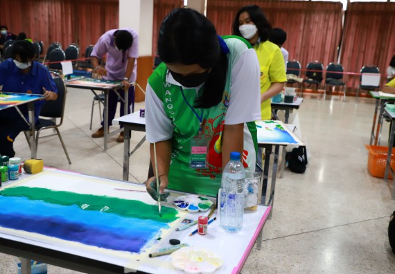 ภาพกิจกรรม  คณะวิทยาศาสตร์และเทคโนโลยีมหาวิทยาลัยราชภัฏกำแพงเพชร จัดงานสัปดาห์วิทยาศาสตร์แห่งชาติ ส่วนภูมิภาค ประจำปี 2565