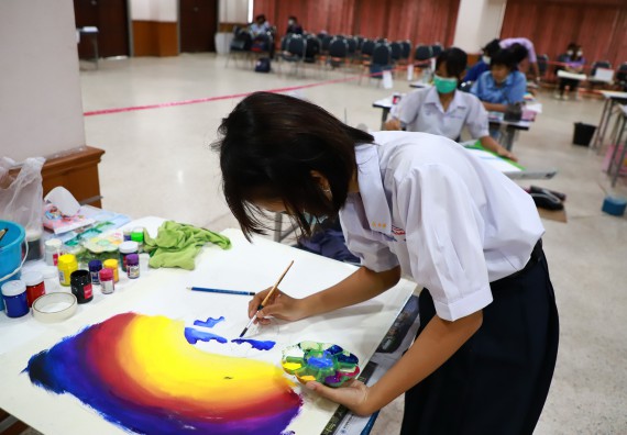 ภาพกิจกรรม  คณะวิทยาศาสตร์และเทคโนโลยีมหาวิทยาลัยราชภัฏกำแพงเพชร จัดงานสัปดาห์วิทยาศาสตร์แห่งชาติ ส่วนภูมิภาค ประจำปี 2565