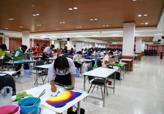 ภาพกิจกรรม  คณะวิทยาศาสตร์และเทคโนโลยีมหาวิทยาลัยราชภัฏกำแพงเพชร จัดงานสัปดาห์วิทยาศาสตร์แห่งชาติ ส่วนภูมิภาค ประจำปี 2565