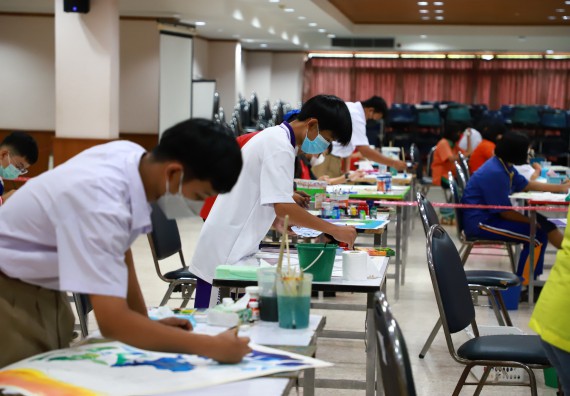 ภาพกิจกรรม  คณะวิทยาศาสตร์และเทคโนโลยีมหาวิทยาลัยราชภัฏกำแพงเพชร จัดงานสัปดาห์วิทยาศาสตร์แห่งชาติ ส่วนภูมิภาค ประจำปี 2565