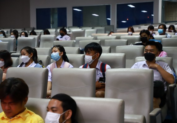 ภาพกิจกรรม  คณะวิทยาศาสตร์และเทคโนโลยีมหาวิทยาลัยราชภัฏกำแพงเพชร จัดงานสัปดาห์วิทยาศาสตร์แห่งชาติ ส่วนภูมิภาค ประจำปี 2565