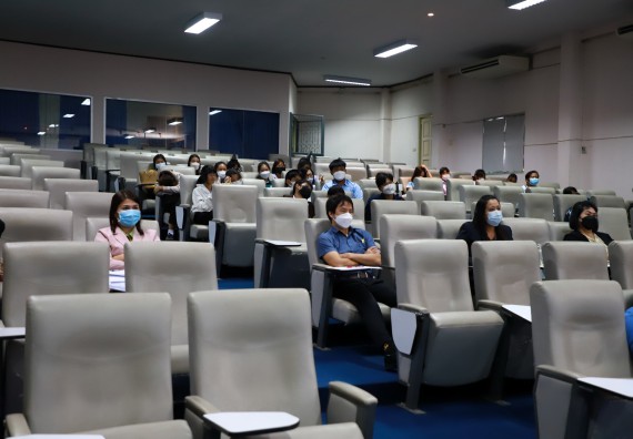 ภาพกิจกรรม  คณะวิทยาศาสตร์และเทคโนโลยีมหาวิทยาลัยราชภัฏกำแพงเพชร จัดงานสัปดาห์วิทยาศาสตร์แห่งชาติ ส่วนภูมิภาค ประจำปี 2565