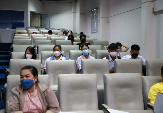 ภาพกิจกรรม  คณะวิทยาศาสตร์และเทคโนโลยีมหาวิทยาลัยราชภัฏกำแพงเพชร จัดงานสัปดาห์วิทยาศาสตร์แห่งชาติ ส่วนภูมิภาค ประจำปี 2565