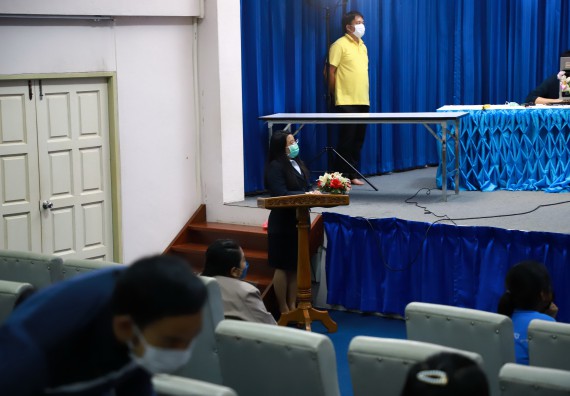 ภาพกิจกรรม  คณะวิทยาศาสตร์และเทคโนโลยีมหาวิทยาลัยราชภัฏกำแพงเพชร จัดงานสัปดาห์วิทยาศาสตร์แห่งชาติ ส่วนภูมิภาค ประจำปี 2565