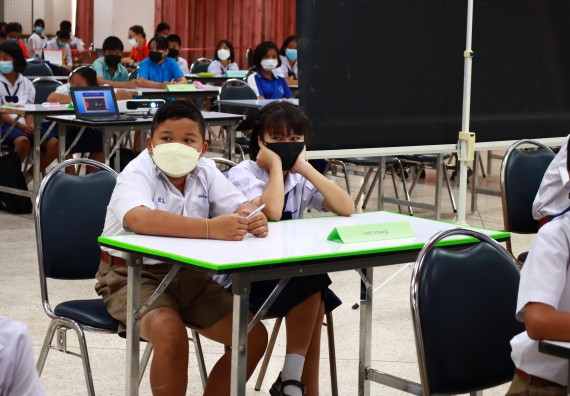 ภาพกิจกรรม  คณะวิทยาศาสตร์และเทคโนโลยีมหาวิทยาลัยราชภัฏกำแพงเพชร จัดงานสัปดาห์วิทยาศาสตร์แห่งชาติ ส่วนภูมิภาค ประจำปี 2565