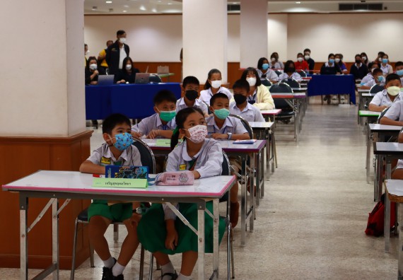 ภาพกิจกรรม  คณะวิทยาศาสตร์และเทคโนโลยีมหาวิทยาลัยราชภัฏกำแพงเพชร จัดงานสัปดาห์วิทยาศาสตร์แห่งชาติ ส่วนภูมิภาค ประจำปี 2565