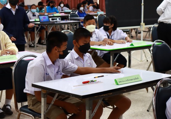 ภาพกิจกรรม  คณะวิทยาศาสตร์และเทคโนโลยีมหาวิทยาลัยราชภัฏกำแพงเพชร จัดงานสัปดาห์วิทยาศาสตร์แห่งชาติ ส่วนภูมิภาค ประจำปี 2565