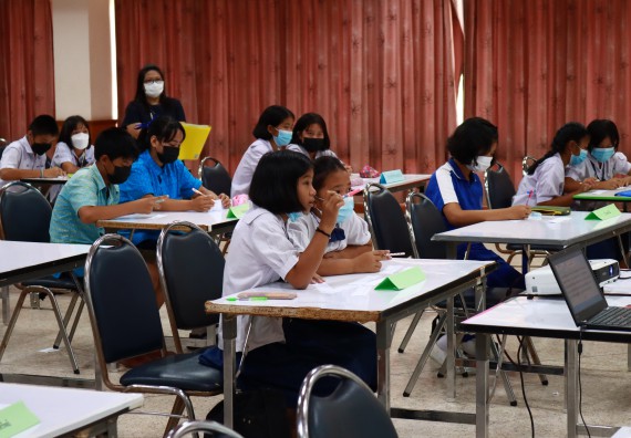 ภาพกิจกรรม  คณะวิทยาศาสตร์และเทคโนโลยีมหาวิทยาลัยราชภัฏกำแพงเพชร จัดงานสัปดาห์วิทยาศาสตร์แห่งชาติ ส่วนภูมิภาค ประจำปี 2565