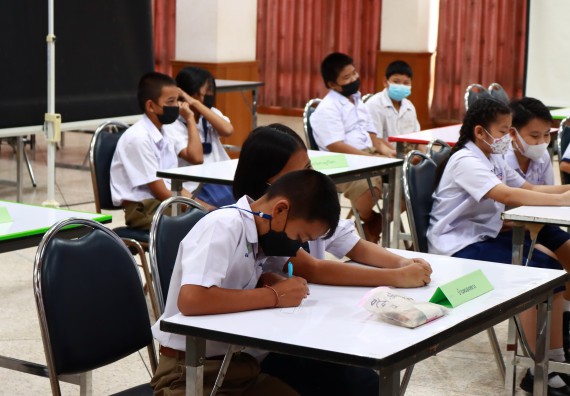 ภาพกิจกรรม  คณะวิทยาศาสตร์และเทคโนโลยีมหาวิทยาลัยราชภัฏกำแพงเพชร จัดงานสัปดาห์วิทยาศาสตร์แห่งชาติ ส่วนภูมิภาค ประจำปี 2565