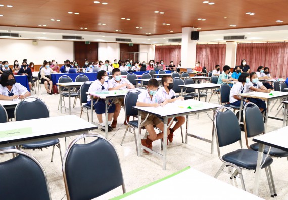 ภาพกิจกรรม  คณะวิทยาศาสตร์และเทคโนโลยีมหาวิทยาลัยราชภัฏกำแพงเพชร จัดงานสัปดาห์วิทยาศาสตร์แห่งชาติ ส่วนภูมิภาค ประจำปี 2565