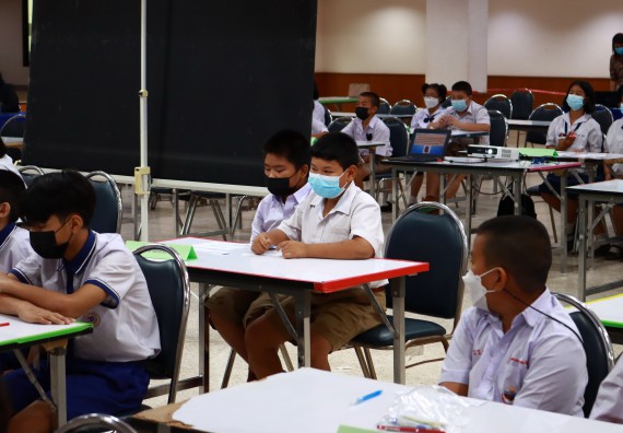 ภาพกิจกรรม  คณะวิทยาศาสตร์และเทคโนโลยีมหาวิทยาลัยราชภัฏกำแพงเพชร จัดงานสัปดาห์วิทยาศาสตร์แห่งชาติ ส่วนภูมิภาค ประจำปี 2565