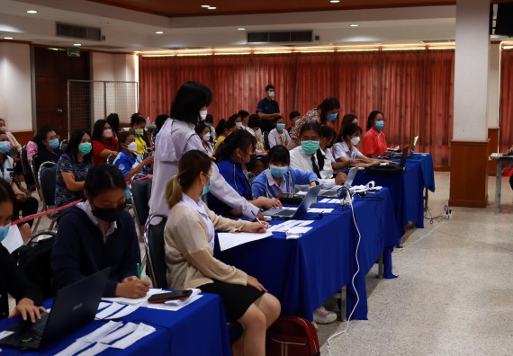 ภาพกิจกรรม  คณะวิทยาศาสตร์และเทคโนโลยีมหาวิทยาลัยราชภัฏกำแพงเพชร จัดงานสัปดาห์วิทยาศาสตร์แห่งชาติ ส่วนภูมิภาค ประจำปี 2565