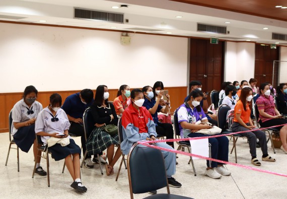 ภาพกิจกรรม  คณะวิทยาศาสตร์และเทคโนโลยีมหาวิทยาลัยราชภัฏกำแพงเพชร จัดงานสัปดาห์วิทยาศาสตร์แห่งชาติ ส่วนภูมิภาค ประจำปี 2565