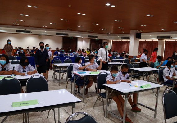 ภาพกิจกรรม  คณะวิทยาศาสตร์และเทคโนโลยีมหาวิทยาลัยราชภัฏกำแพงเพชร จัดงานสัปดาห์วิทยาศาสตร์แห่งชาติ ส่วนภูมิภาค ประจำปี 2565