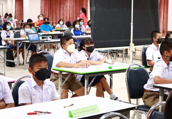 ภาพกิจกรรม  คณะวิทยาศาสตร์และเทคโนโลยีมหาวิทยาลัยราชภัฏกำแพงเพชร จัดงานสัปดาห์วิทยาศาสตร์แห่งชาติ ส่วนภูมิภาค ประจำปี 2565