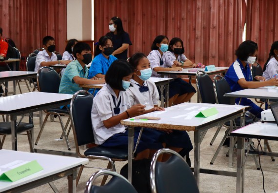 ภาพกิจกรรม  คณะวิทยาศาสตร์และเทคโนโลยีมหาวิทยาลัยราชภัฏกำแพงเพชร จัดงานสัปดาห์วิทยาศาสตร์แห่งชาติ ส่วนภูมิภาค ประจำปี 2565