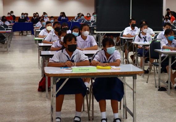 ภาพกิจกรรม  คณะวิทยาศาสตร์และเทคโนโลยีมหาวิทยาลัยราชภัฏกำแพงเพชร จัดงานสัปดาห์วิทยาศาสตร์แห่งชาติ ส่วนภูมิภาค ประจำปี 2565