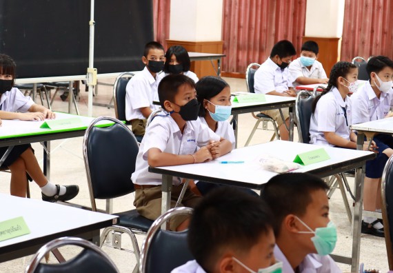 ภาพกิจกรรม  คณะวิทยาศาสตร์และเทคโนโลยีมหาวิทยาลัยราชภัฏกำแพงเพชร จัดงานสัปดาห์วิทยาศาสตร์แห่งชาติ ส่วนภูมิภาค ประจำปี 2565