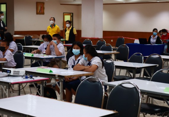 ภาพกิจกรรม  คณะวิทยาศาสตร์และเทคโนโลยีมหาวิทยาลัยราชภัฏกำแพงเพชร จัดงานสัปดาห์วิทยาศาสตร์แห่งชาติ ส่วนภูมิภาค ประจำปี 2565