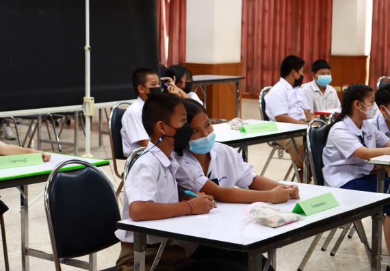 ภาพกิจกรรม  คณะวิทยาศาสตร์และเทคโนโลยีมหาวิทยาลัยราชภัฏกำแพงเพชร จัดงานสัปดาห์วิทยาศาสตร์แห่งชาติ ส่วนภูมิภาค ประจำปี 2565