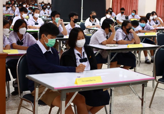 ภาพกิจกรรม  คณะวิทยาศาสตร์และเทคโนโลยีมหาวิทยาลัยราชภัฏกำแพงเพชร จัดงานสัปดาห์วิทยาศาสตร์แห่งชาติ ส่วนภูมิภาค ประจำปี 2565