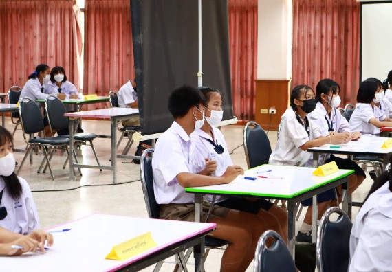 ภาพกิจกรรม  คณะวิทยาศาสตร์และเทคโนโลยีมหาวิทยาลัยราชภัฏกำแพงเพชร จัดงานสัปดาห์วิทยาศาสตร์แห่งชาติ ส่วนภูมิภาค ประจำปี 2565