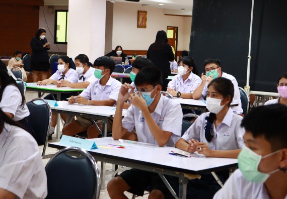 ภาพกิจกรรม  คณะวิทยาศาสตร์และเทคโนโลยีมหาวิทยาลัยราชภัฏกำแพงเพชร จัดงานสัปดาห์วิทยาศาสตร์แห่งชาติ ส่วนภูมิภาค ประจำปี 2565