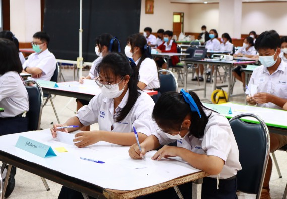 ภาพกิจกรรม  คณะวิทยาศาสตร์และเทคโนโลยีมหาวิทยาลัยราชภัฏกำแพงเพชร จัดงานสัปดาห์วิทยาศาสตร์แห่งชาติ ส่วนภูมิภาค ประจำปี 2565