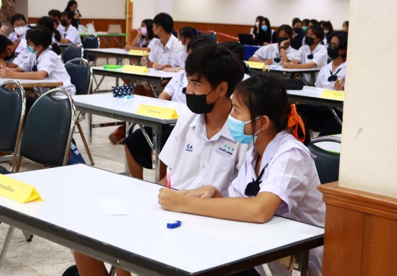 ภาพกิจกรรม  คณะวิทยาศาสตร์และเทคโนโลยีมหาวิทยาลัยราชภัฏกำแพงเพชร จัดงานสัปดาห์วิทยาศาสตร์แห่งชาติ ส่วนภูมิภาค ประจำปี 2565