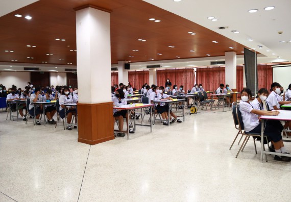 ภาพกิจกรรม  คณะวิทยาศาสตร์และเทคโนโลยีมหาวิทยาลัยราชภัฏกำแพงเพชร จัดงานสัปดาห์วิทยาศาสตร์แห่งชาติ ส่วนภูมิภาค ประจำปี 2565