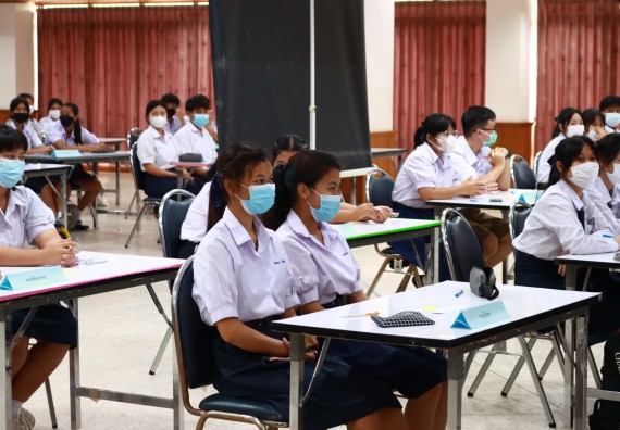 ภาพกิจกรรม  คณะวิทยาศาสตร์และเทคโนโลยีมหาวิทยาลัยราชภัฏกำแพงเพชร จัดงานสัปดาห์วิทยาศาสตร์แห่งชาติ ส่วนภูมิภาค ประจำปี 2565