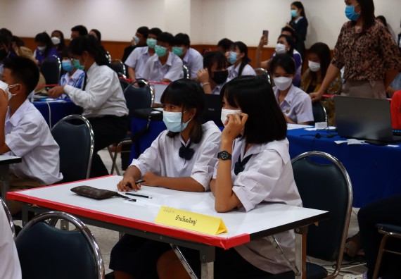 ภาพกิจกรรม  คณะวิทยาศาสตร์และเทคโนโลยีมหาวิทยาลัยราชภัฏกำแพงเพชร จัดงานสัปดาห์วิทยาศาสตร์แห่งชาติ ส่วนภูมิภาค ประจำปี 2565